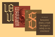 CS Drusilla – Blackletter Font, a Blackletter Font by Craft Supply Co. (Thumbnail 6 of 8)