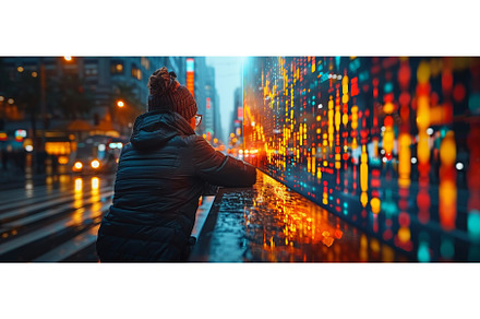Finance technology and investment, a Business Photo by ZinetroN