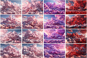 Colorful Clouds Wallpaper, a Texture Graphic by Forhadx5 (Thumbnail 3 of 8)