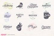 Madfish Font Family ++ EXTRAS, a Script Font by Ayca Atalay (Thumbnail 7 of 15)
