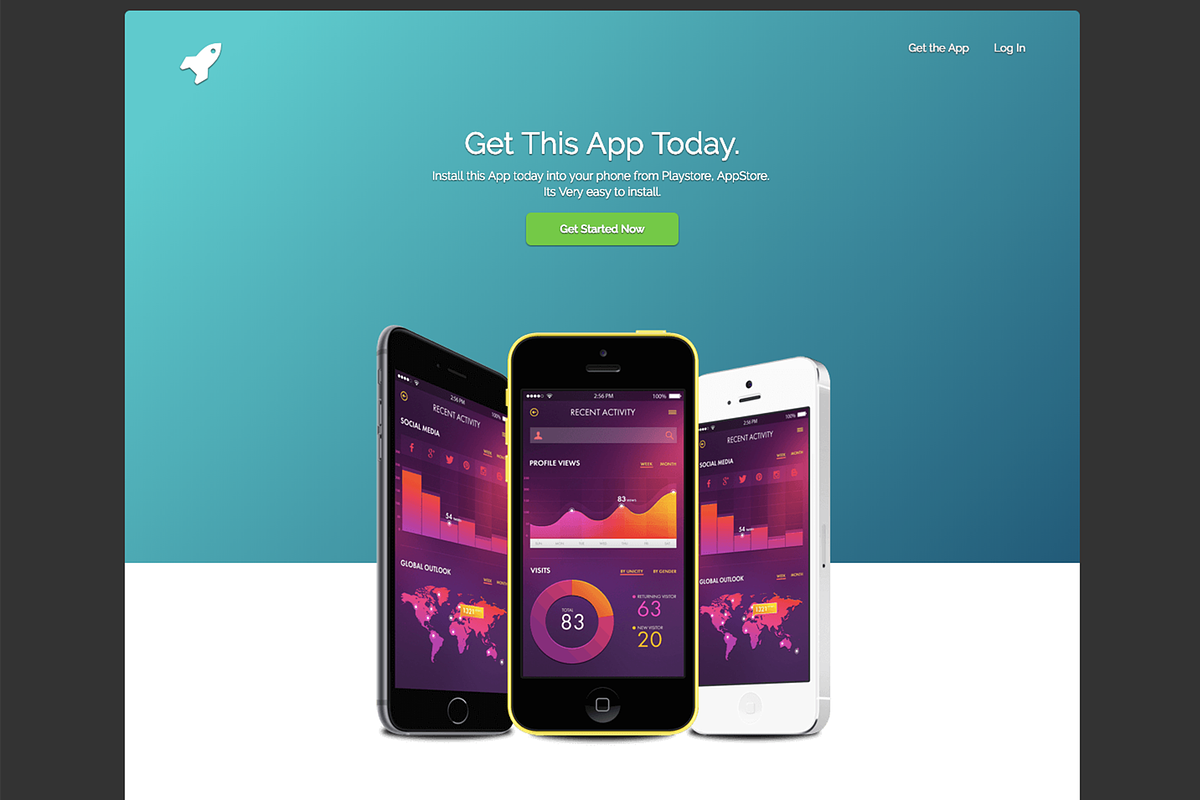 SoftApp - Mobile App Template, an App Template by SWART