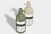 Pump Bottle Mockup, a Packaging Mockup by Unerispace (Thumbnail 2 of 5)