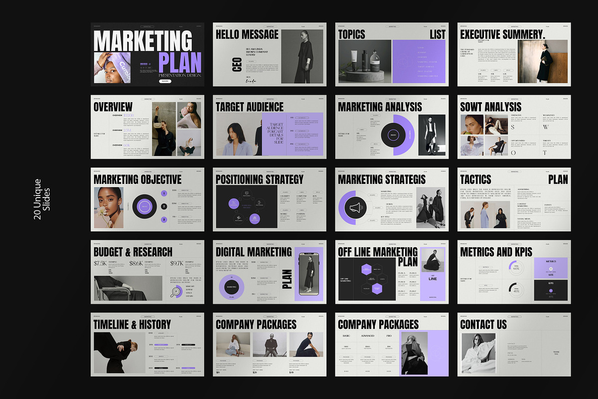 Brand Marketing Plan Template preview 7