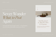 Minimalist Instagram Templates Canva, a Social Media Template by Adam and Grace (Thumbnail 11 of 22)