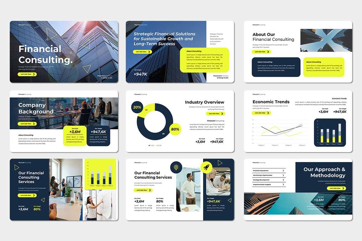 Financial Consulting - Keynote, a Presentation Template by QR Design Studio (Photo 2 of 3)