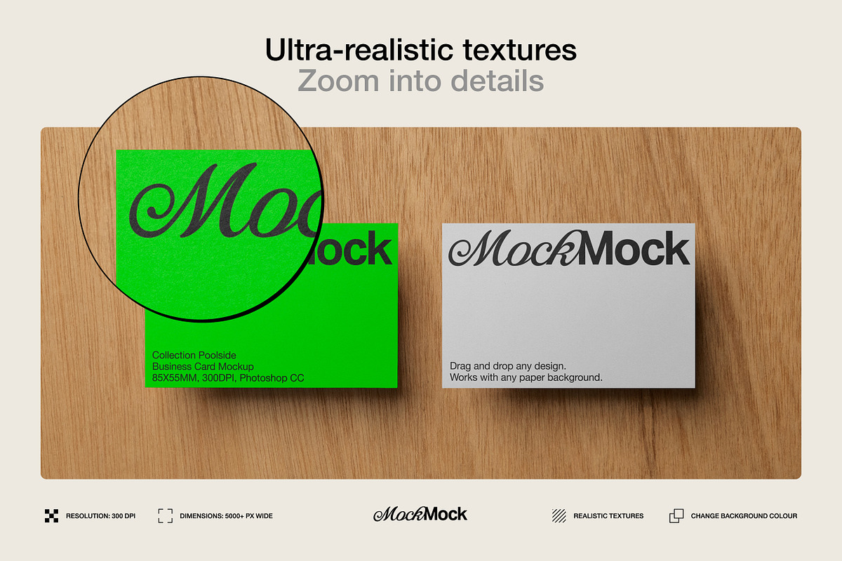 Business Cards Mockup, a Product Mockup by MockMock Mockups (Photo 2 of 3)