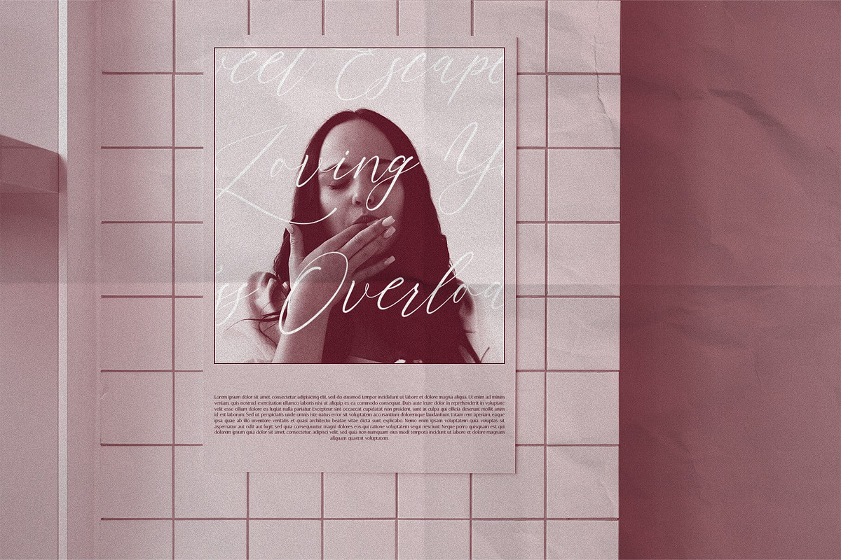 American Cloudie Font, a Script Font by Koplexs Studio (Photo 10 of 10)