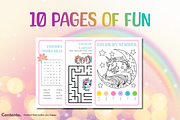Unicorn Dreamland Activity Book, a Presentation Template by Contento BH (Thumbnail 2 of 3)