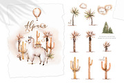 Alpaca Cute WildLife Watercolor Set, an Animal Illustration by Ann Art Houze (Thumbnail 3 of 12)