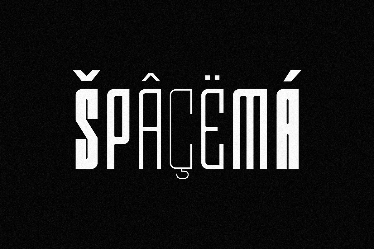 SPACEMA FONT FAMILY, a Sans Serif Font by kiranuk (Photo 12 of 12)