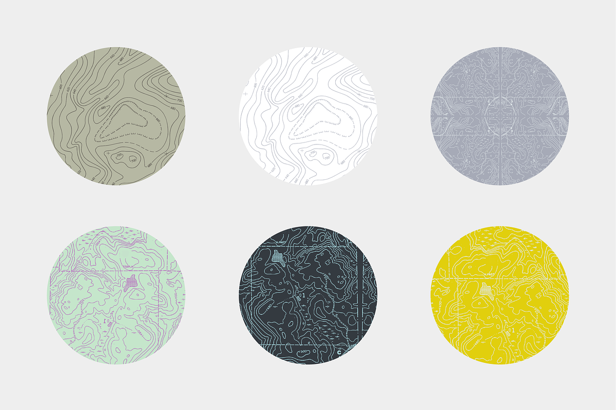 Contour Mapping, a Pattern Graphic by Hello Mart (Photo 25 of 33)