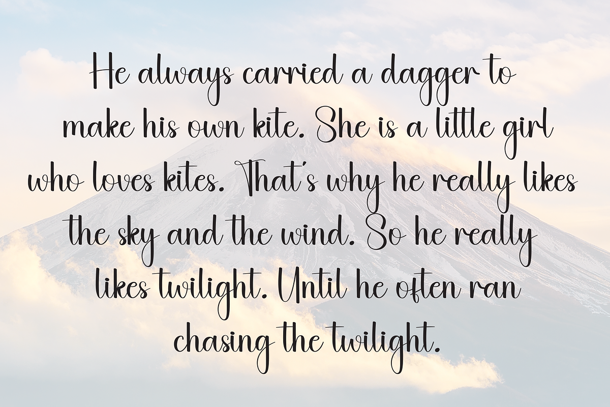 Biograph | Script Font, a Handwritten Font by Scratchones (Photo 6 of 8)