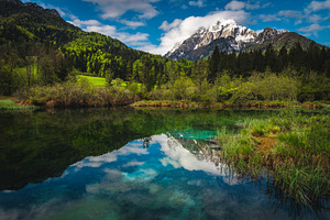 Beautiful clean mountain lake, a Nature Photo by Alpine Dreams
