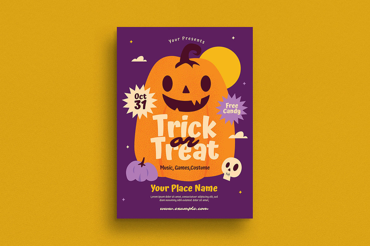 Halloween Event Flyer, a Flyer Template by Guuver (Photo 1 of 3)