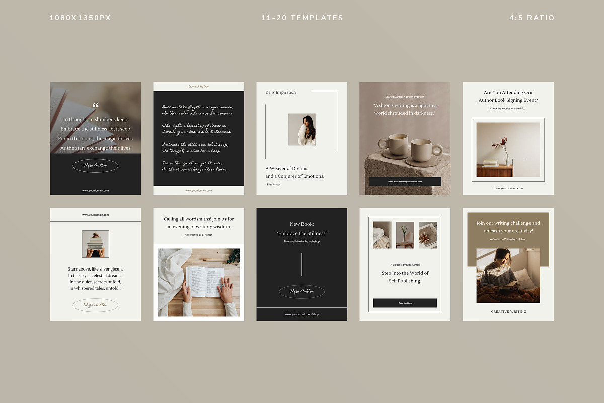 Ashton Social Media Kit, a Social Media Template by Ruben Stom (Photo 17 of 19)