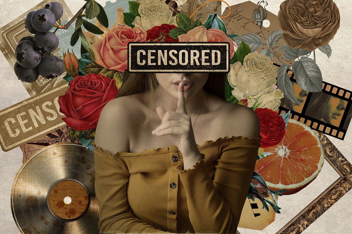 26 Vintage Collage Elements, an Object Graphic by Studio Angel Arts (Photo 1 of 3)