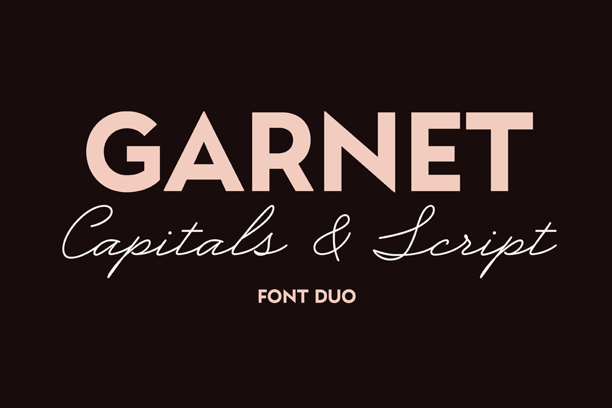 Garnet Font Duo