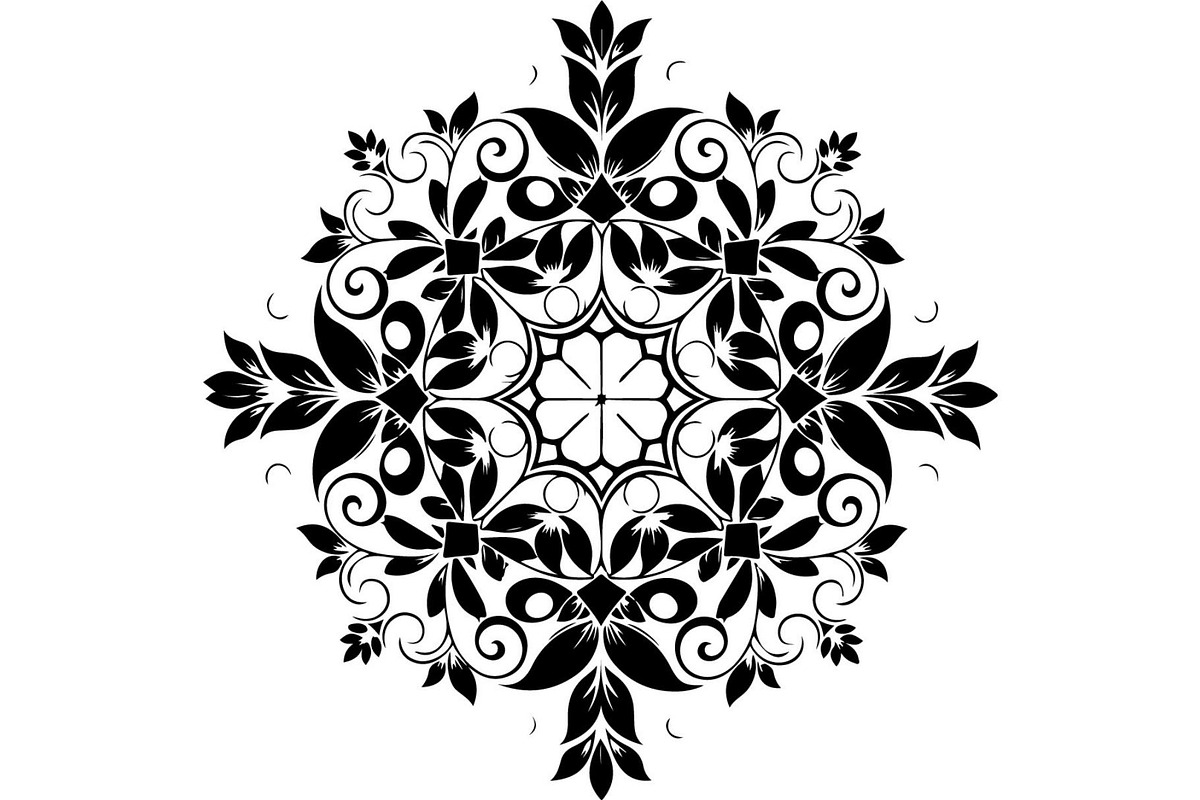 Vintage Floral Mandala Bundle, a Decorative Illustration by Designer_Momina (Photo 14 of 20)