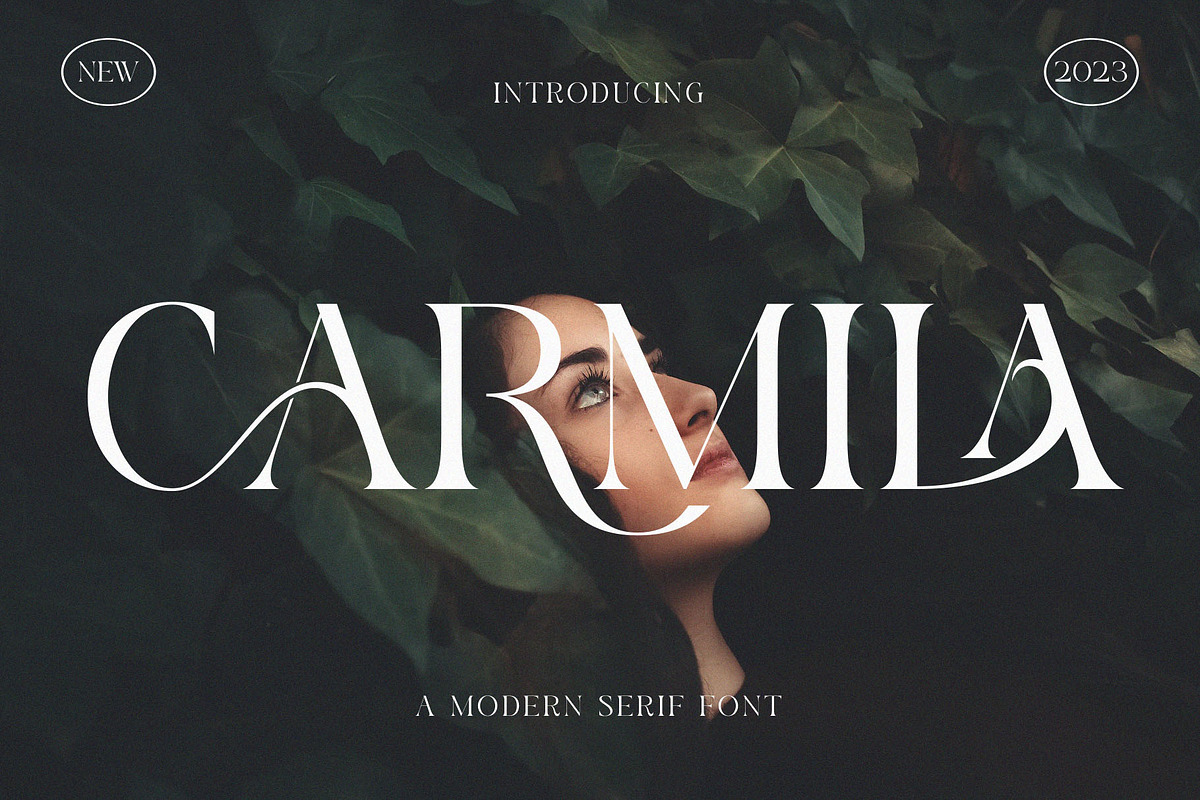 CARMILA, a Serif Font by Muflieart (Photo 1 of 7)