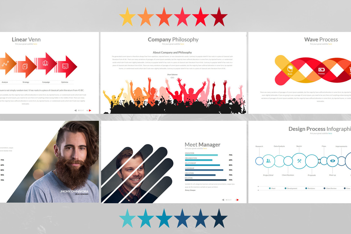 Eight Powerpoint Template, a Presentation Template by Dedijuniadi (Photo 3 of 5)