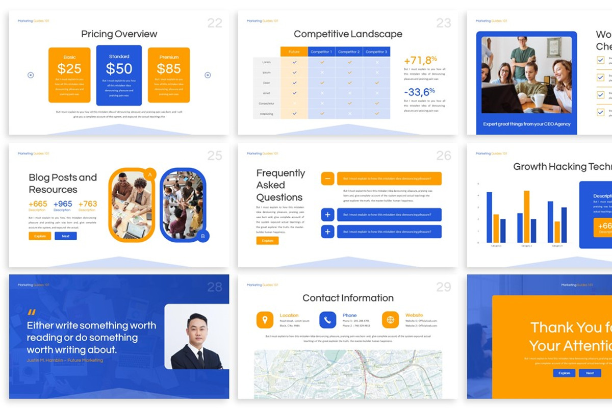 Future - Marketing Guides Keynote, a Presentation Template by SlideFactory (Photo 4 of 4)