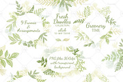 Leaves Branches & Herbs frames., an Illustration by antuanetto (Thumbnail 2 of 3)