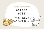Kitto Katto Cat Theme Font, a Font by Helotype (Thumbnail 4 of 7)