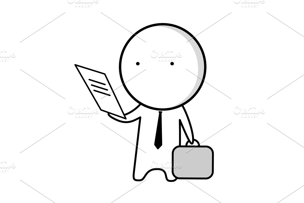 Business icons, job icons,, an Outline Icon by JK comics (Photo 4 of 6)