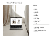 Squarespace Website Template, a Squarespace Template by Peachy Branding (Thumbnail 5 of 9)