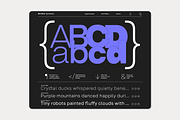 Em One Font Family, a Font by Type Forward (Thumbnail 3 of 8)