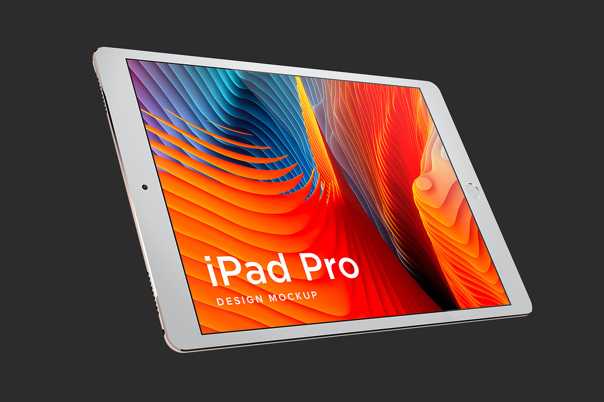 iPad Pro Design Mockup, an iPad Mockup by illustrated (Photo 6 of 11)