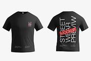 T-shirt Mockup, a Shirt Mockup by SLAB! Design (Thumbnail 2 of 3)