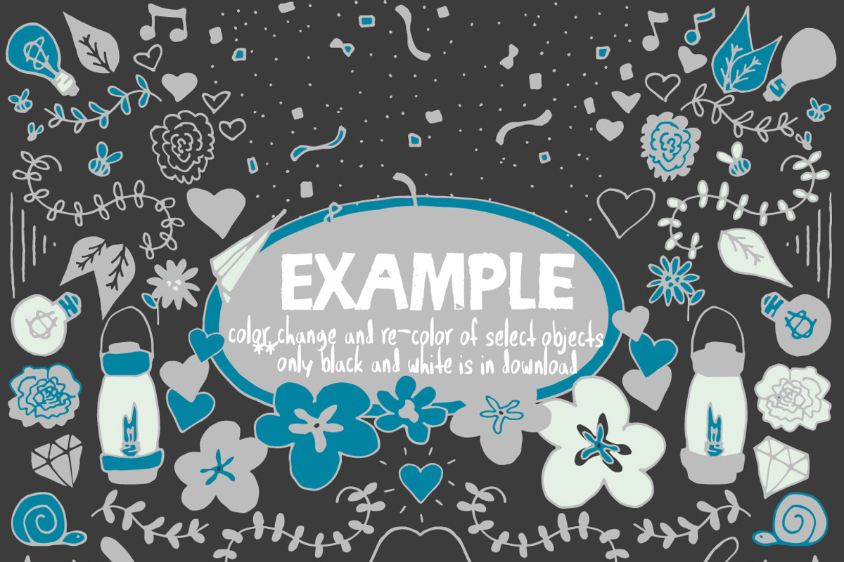 Mix Tape Vector Kit & Subscription, an Illustration by DanielleDee (Photo 2 of 4)