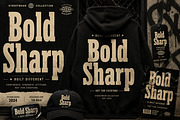 Bold Sharp, a Slab Serif Font by Wow Magic (Thumbnail 3 of 9)