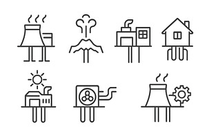 Energy sources illustrated with, an Illustration by ZinetroN