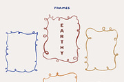 Handmade Earthy Frames & Backgrounds, an Object Graphic by Lana Elanor (Thumbnail 16 of 16)