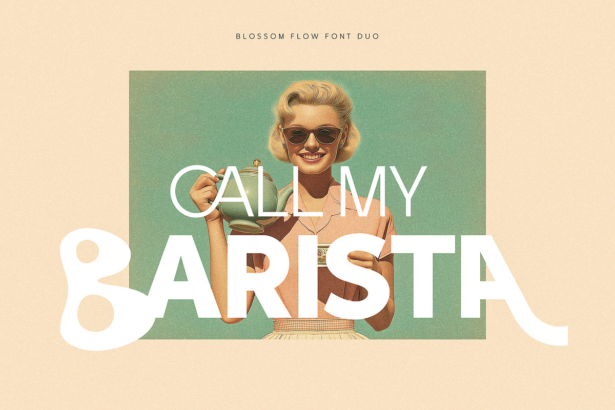 Blossom Flow - Font Duo, a Sans Serif Font by Ivan Rosenberg (Photo 15 of 15)