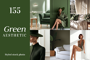 Green Aesthetic - 155 Stock Photo, a Beauty & Fashion Photo by Digital Blood