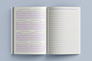 50 Lined Paper Notebook Bundle, a Templates & Theme by Book2bees (Thumbnail 4 of 4)