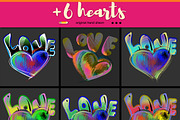 Hearts, Valentine's day, a Decorative Illustration by Allween (Thumbnail 6 of 7)
