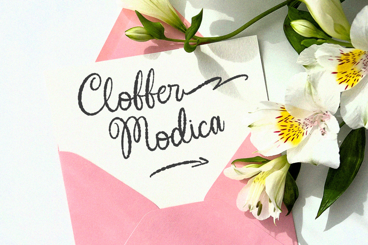 Garitha Complitten| 3 Style + Swash, a Script Font by IM Studio (Photo 5 of 10)