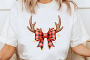 Christmas Coquette Bow PNG, an Illustration by Designworld (Thumbnail 2 of 5)