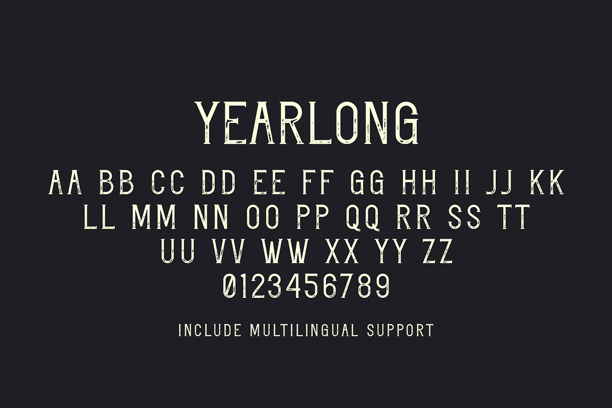 Yearlong Vintage Typeface, a Script Font by Arendxstudio (Photo 11 of 13)