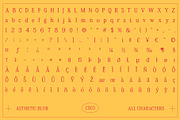 Asthetic Blur, a Serif Font by Craft Supply Co. (Thumbnail 8 of 8)