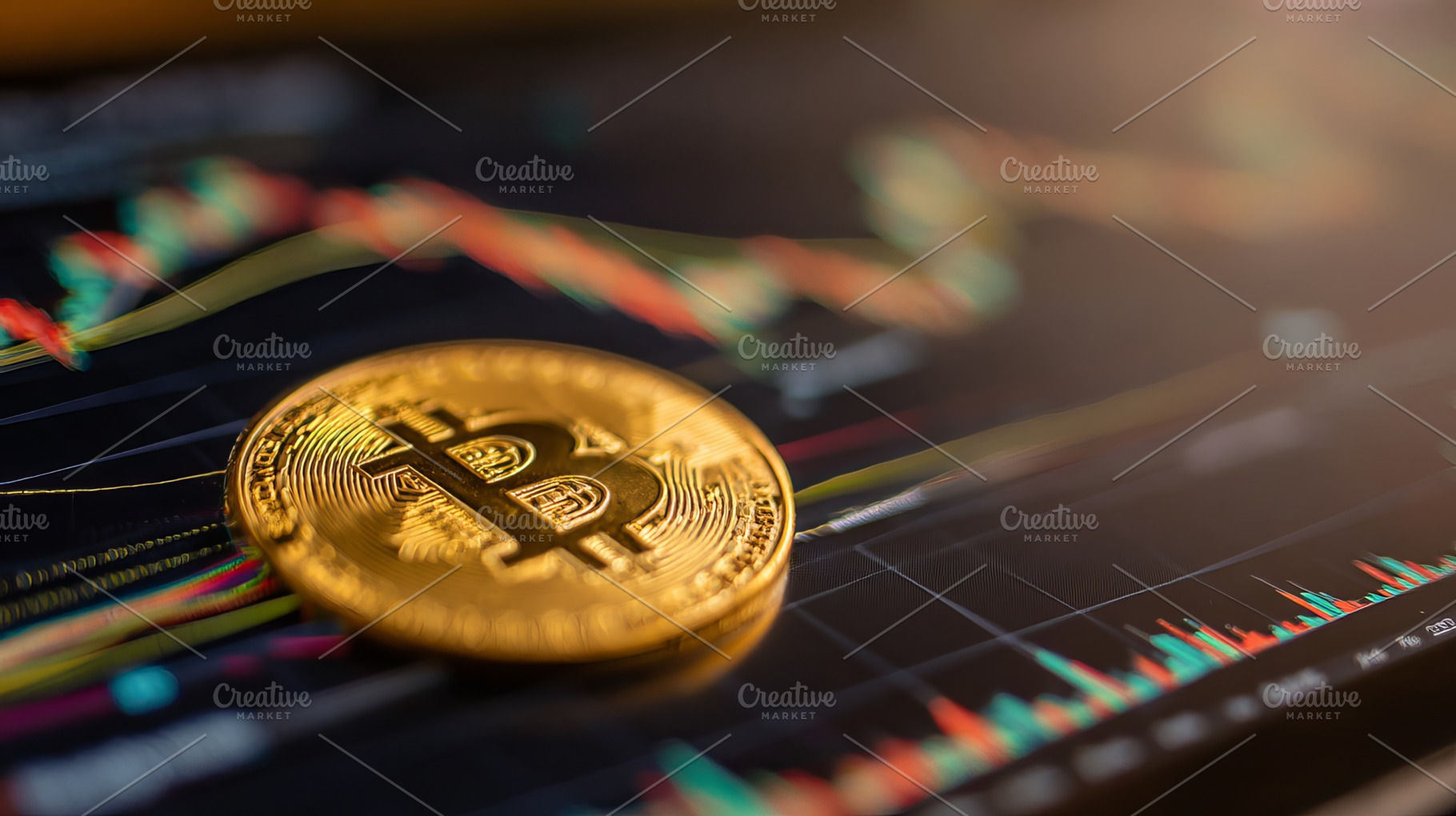 Bitcoin Trading Concept, a Business Photo by Design Store