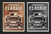Classic Car Show Flyer, a Flyer Template by Muhamad Iqbal hidayat (Thumbnail 1 of 4)