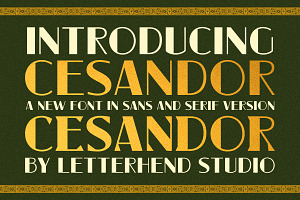 Cesandor Sans & Serif