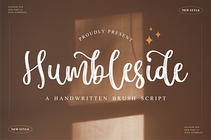 Humbleside A Brush Script