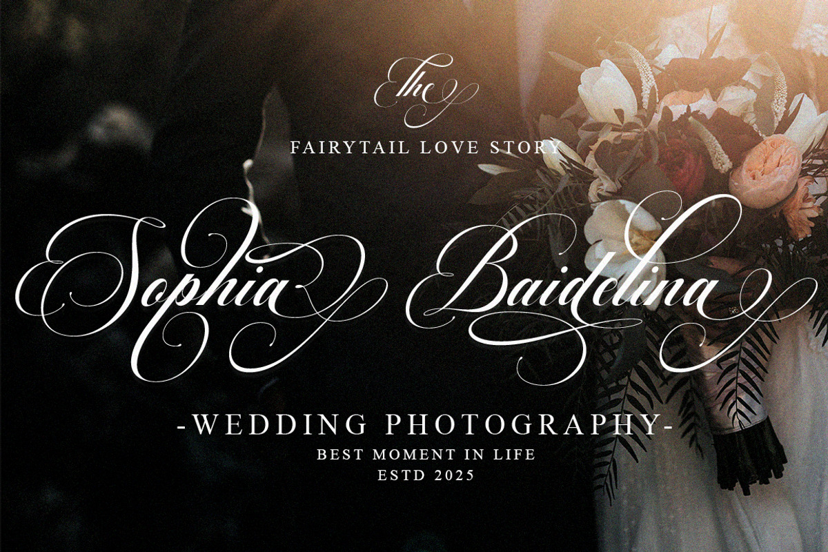 Barlimena Script, a Script Font by IM Studio (Photo 7 of 13)