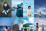19 Blue Paradise Lightroom Presets, a Preset Add-On by RamsaGraphi (Thumbnail 2 of 10)